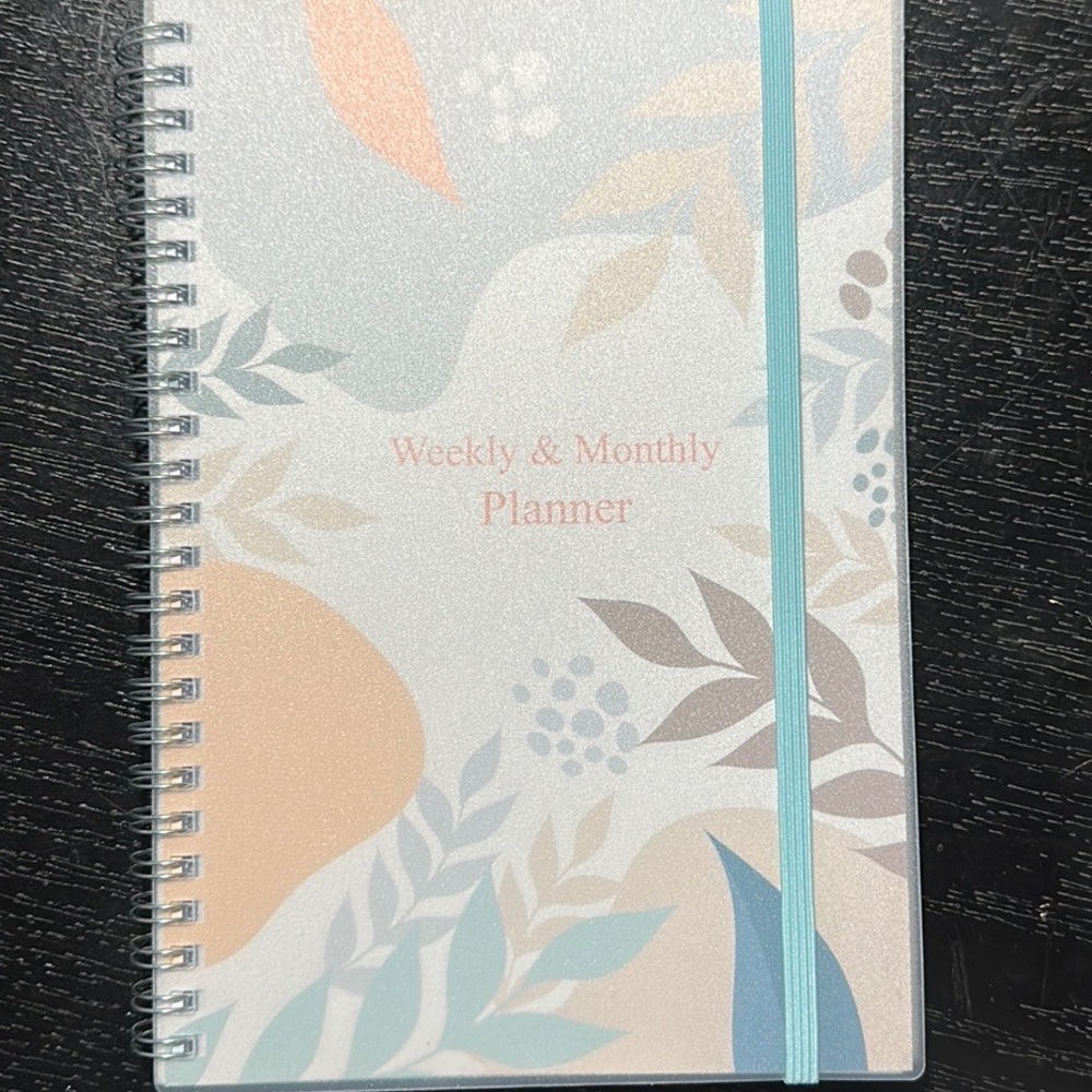 Weekly/Monthly Undated Planner